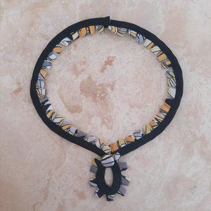 Handcrafted Fabric Necklace